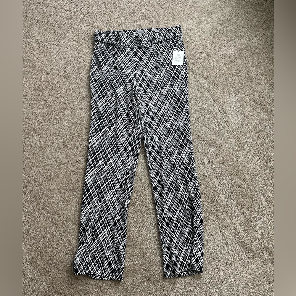 Black/white Pants